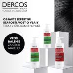 Obľúbené šampóny DERCOS od Vichy teraz vo výhodných veľkých baleniach za cenu malých. 