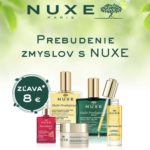 Nuxe zľava -8€ pri nákupe produktov nad 35€.