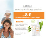 A-derma 8€ zľava na opaľovacie prípravky. Pripravte sa na leto :)
